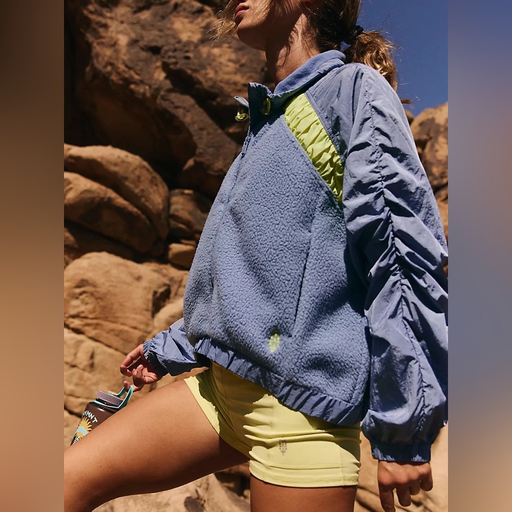 Free People Amelia Water Resistant Fleece Jacket